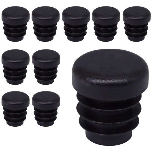 SKIR'CO Pack of 10 Round Pipe Inserts 12 mm Fence