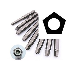 Daman 10pc Penta Plus 5 sided Security Screwdriver Bit Set