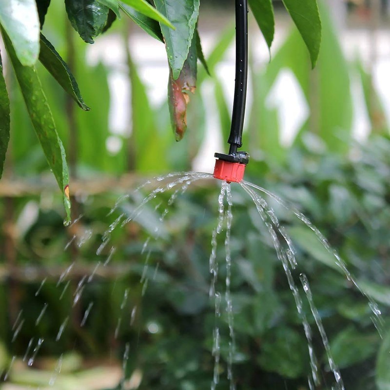 WANGZAIZAI 100 Pieces 4/7 mm Irrigation Dripper Sprinkler, Micro Dripper