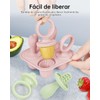 KOSMOX Molde para Paletas de Hielo Bebé con 4 Moldes