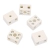 ZAWELIYO Ceramic Terminal Blocks Insulator, Anti Aging, High Temperature for