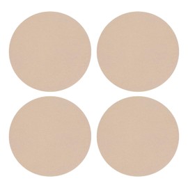 PATIKIL 4 Pack 12" 304mm OD Ceramic Drying Slab, 8mm 1/3" Thick Round Clay Wedging Board Sculpture Base Plate Pottery Wheel Bats Without Holes, Sand Table Baking Model Bottom Block