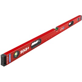 SOLA LSB48LM Box Beam Magnetic Level, Big Red, 48-Inch
