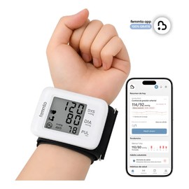 Baumanómetro Digital Muñeca Tensiometro Aparato Tomar Presion Arterial Medidor Automatico Femmto