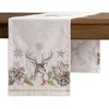 Maison d' Hermine Christmas Dew 100% Cotton Table Runner Farmhouse