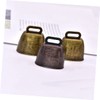 Levemolo DIY Farming Accessories 4pcs Cattle Bells Motif Sheep Bell