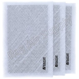 RAYAIR SUPPLY 20x25 Replacement Filter Pads Designed to Fit MicroPower Guard Air Filters 20x25 Refills (3 Pack)