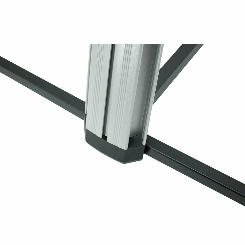 MR DJ KS1000 PRO Silver 2-Tier Column Keyboard Stand W