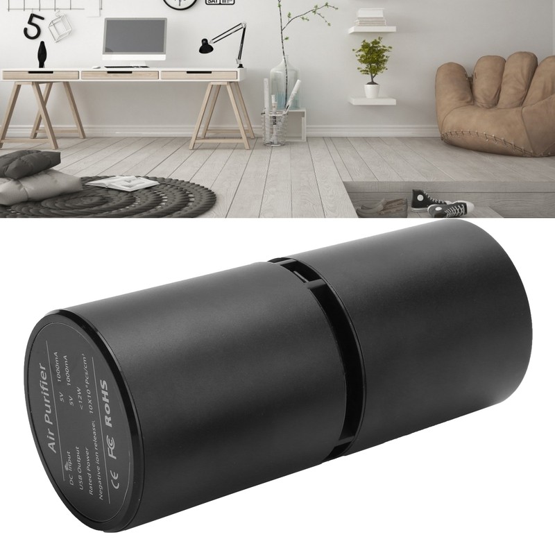 Air Purifier USB Anion Air Cleaner Aluminum Alloy Air Purifier