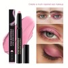 Waterproof Eyeshadow Stick,Eyeshadow Stick,Shimmer E-yeshadow S-tick,Eye Shadow Sticks,Cream E-yeshadow Pencil