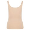 Yours Curve Nude Seamless Control Vest Top - Women's -