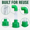 Universal AC Condensate Drain Line Cleaning Adapter for Wet/Dry Vacuum