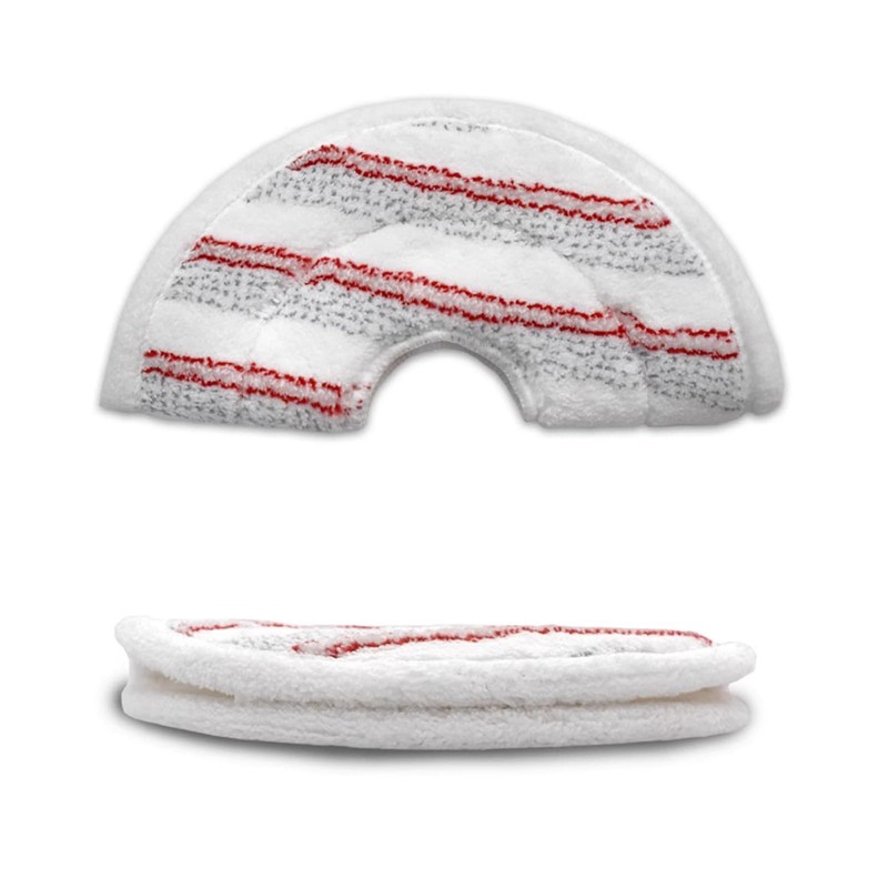 2 Pieces Microfiber Floor Mop Washable and Reusable Mop Head