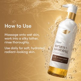 Dove Aceite de Almendras y Sandalo Aceite de Madera Serum de Gel