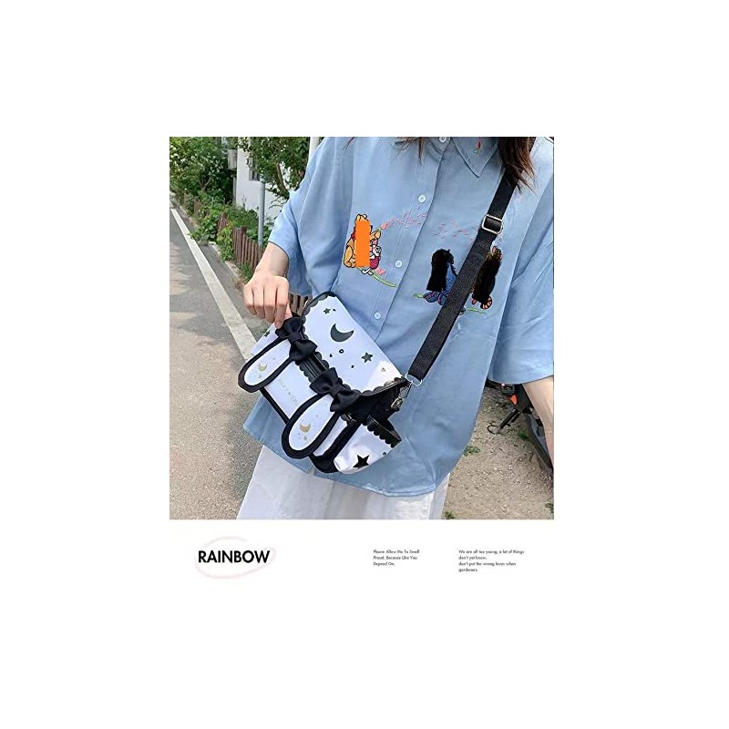 SUFUZEGA Japanese Kawaii Bunny Ear Backpack with Cute Manga Girl