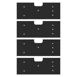 WH01X35719 Dryer Lint Filter Replacement for Ge Washer Dryer Combo, Washable and Not Easily Deformed, For Models: PFQ97HSPVDS (4 Pack)