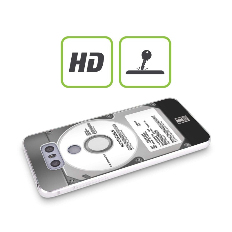 Head Case Designs Hard Disk Drives Soft Gel Case Compatible