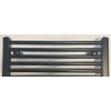 Towel Rail Wall Mount Brackets Black Suitable for Straight and