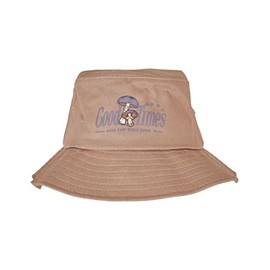 Mister Tee Unisex Good Times Bucket Hat One Size Beige, beige