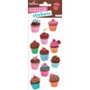 Playhouse Cupcake Party Chocolate Scented Scratch & Sniff Stickers -