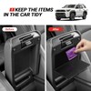 Hellet 2PCS Center Console Organizer Compatible with Toyota 2025 2026