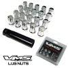 VMS Racing 20 VMS Racing 1/2-20 Drag Wheels Chrome Spline