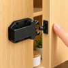Push to Open Cabinet Latch for Handleless Doors – Non-Magnetic