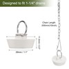 sourcing map 2Pcs Tub Stoppers, Rubber Bathtub Stoppers 31-34mm Kitchen