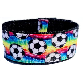 Ligeros de manga de fútbol Tie Dye (par), del inventor original de Estados Unidos, soportes de manga de fútbol Flexers, envolturas de manga de fútbol