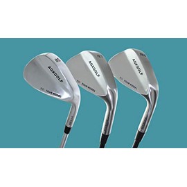 AGXGOLF Men's Right Hand, Stiff Flex, 2X-Tall Length (37.5 inch) TCI Tour Edition Wedge Set; Gap Wedge, Sand Wedge, Lob Wedge Set: Soft Face; USA Bilt!