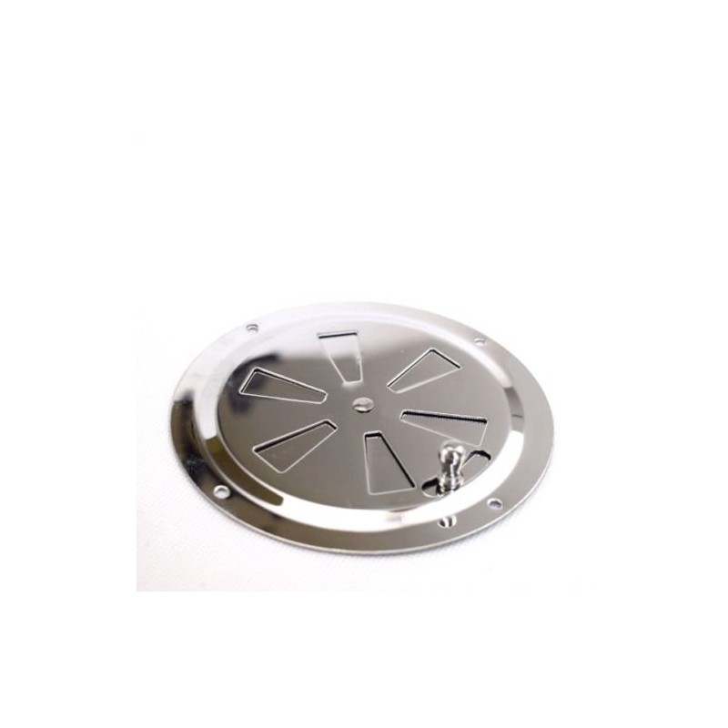 2PCS Round Butterfly Ventilator Vent Cover Stainless 5" Marine Boat