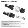 uxcell 5Pcs Panel Mounted Fuse Holders 45 x 18.4mm 250V