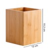 Joyramic Kitchen Utensil Holder, Large Wooden Bamboo Cooking Utensil Holder