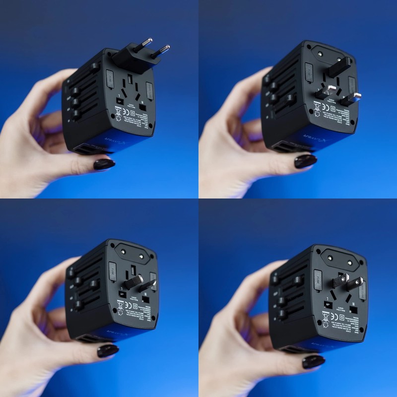 XLayer International Travel Adapter Worldwide Universal USA UK England Australia