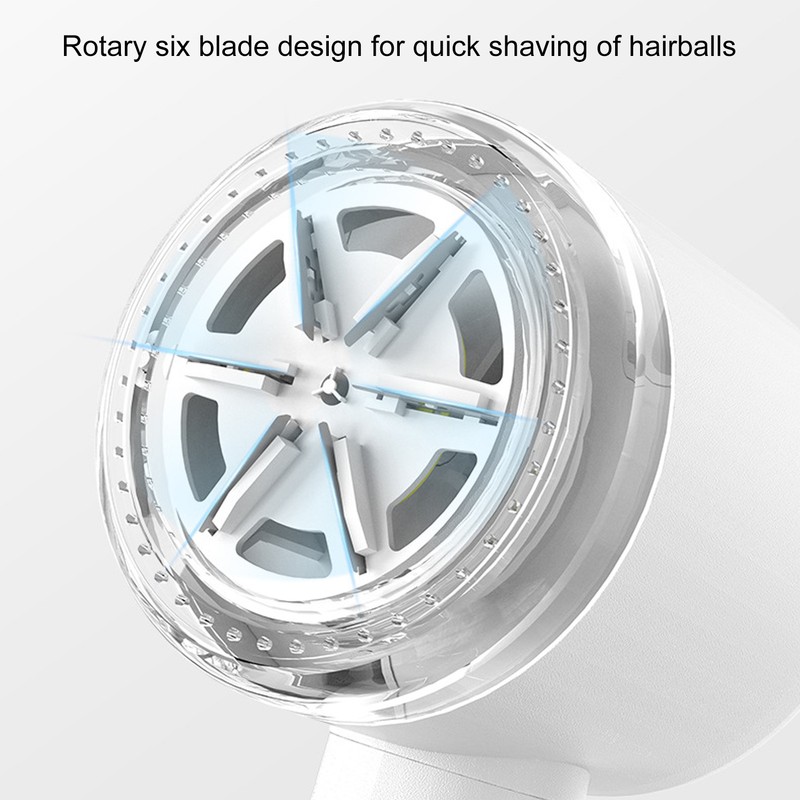 Electric Lint Shaver Fuzz Removing 6 Blades High Efficiency Lint