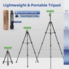 Huepar 60-Inch Portable Lightweight Adjustable Laser Level Tripod with 3-Way