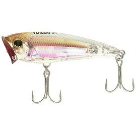 Yo-Zuri R1210-RGLM Lure Popper 3D Inshore Popper (F), 2.8 inches (70 mm), 0.3 oz (8.5 g), Real Glass Minnow