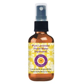 Deve Herbes Pure Lavender Floral Water (Hydrosol)(Lavandula Augustifolia) Natural Therapeutic Grade for Skin - 100ml (3.38 oz)