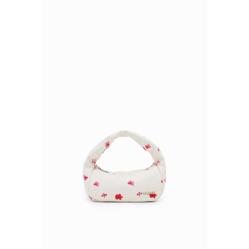 Desigual Women's Circa Scott Accessories PU Shoulder Bag, White