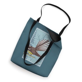 Fantail New Zealand Bird Tote Bag