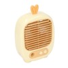 Small Desk Fan 3 Speed Mode Humidifier Function USB Charge