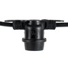 15-ft 10 Socket E26 Commercial Patio Light Stringer, Heavy Duty