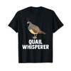 Cute Quail Design For Men Women Kids Quail Bird Whisperer