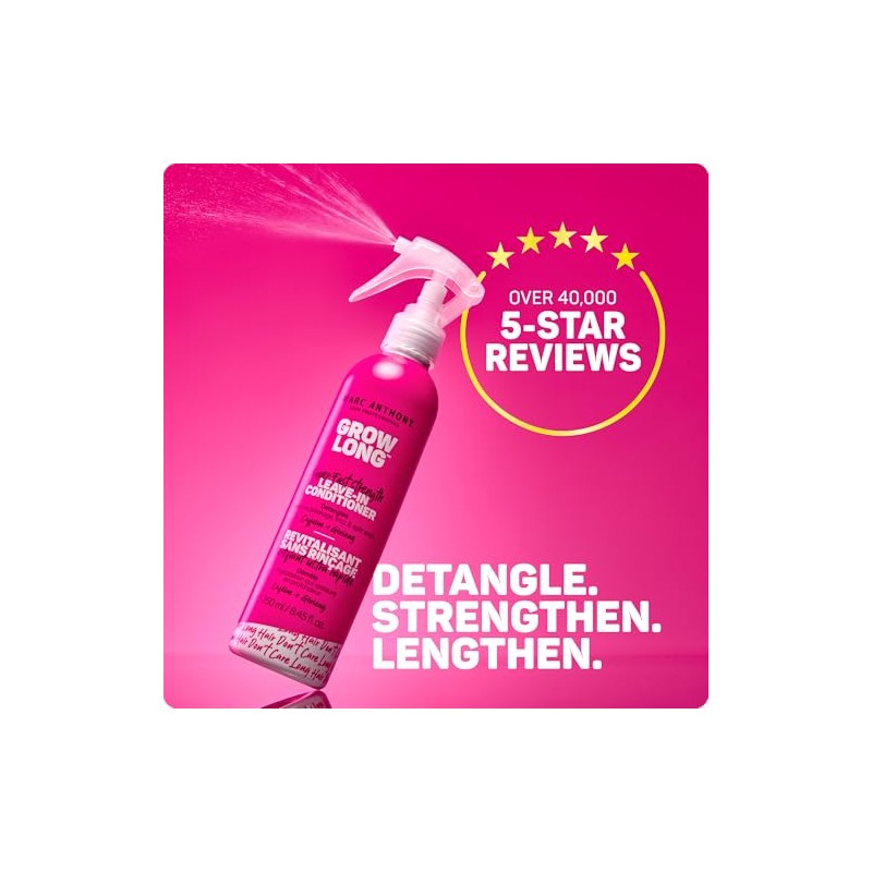 Marc Anthony Strengthening Grow Long Leave-in Conditioner, 8.4 fl oz