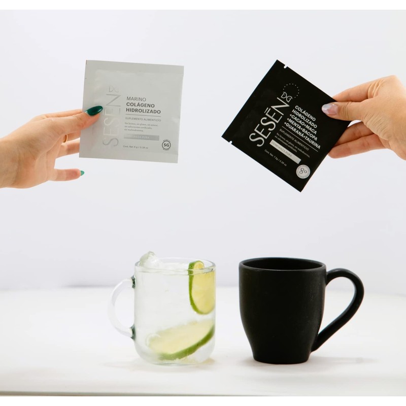 SESĒN Caja de Sachets con 30 piezas de Colágeno Hidrolizado