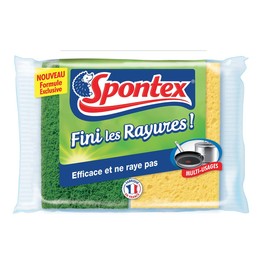 Spontex 2 x Streak Free Cleaning Sponge
