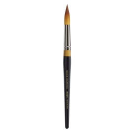 KINGART Original Gold 20 Ultra Round Taklon Paint Brush Set for All Media