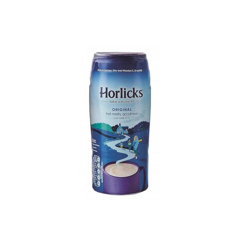 Horlicks Original Malted Milk Powder, Beverage Mix From England, Free