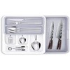 MDHAND Cutlery Tray for Drawers, Expandable, Adjustable, The Ideal Drawer