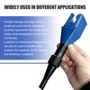 Car Flexible Oil Draining Funnel, Plastic Foldable Hand-Free Funnel, Universal